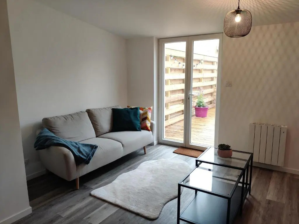 Joli appartement avec jardin-terrasse privé