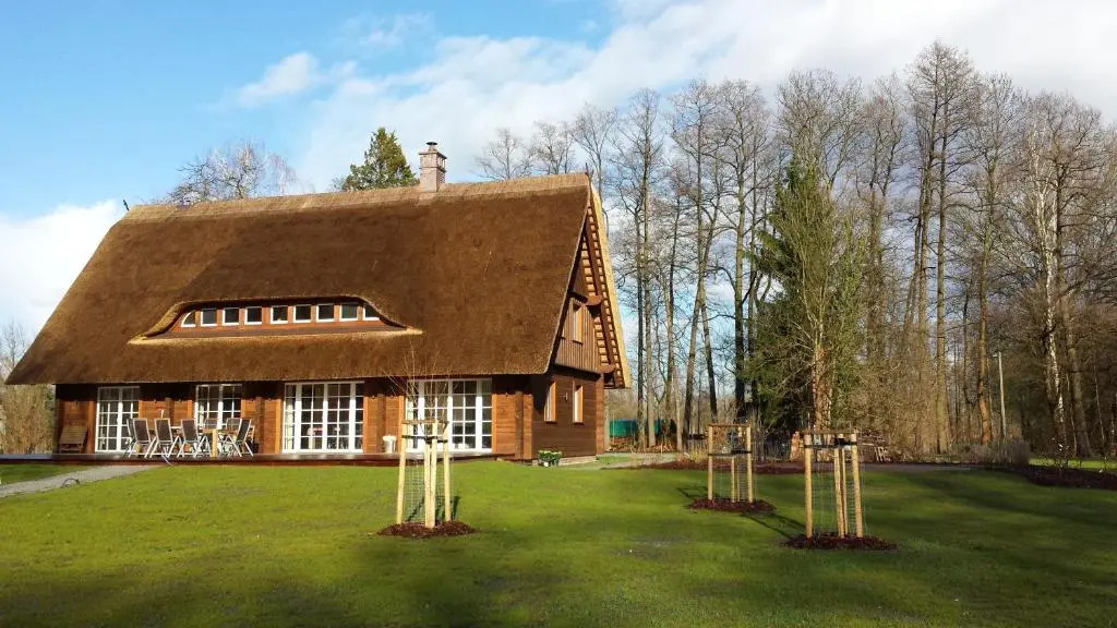 Exklusives Holzhaus