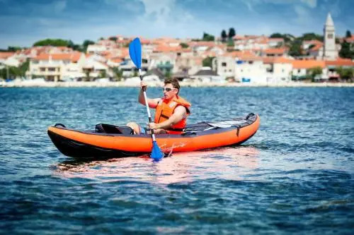 Apartment in Ždrelac with sea view, balcony, air conditioning, Wi-Fi