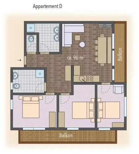 Appartements Salzburgerhof