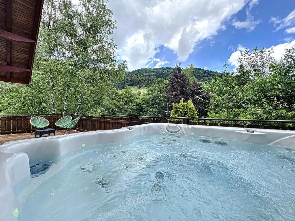 LES CIMES BLANCHES CLEDICIHOME Chalet 10 pers SPA & Grand terrain 4 MINUTES DES PISTES