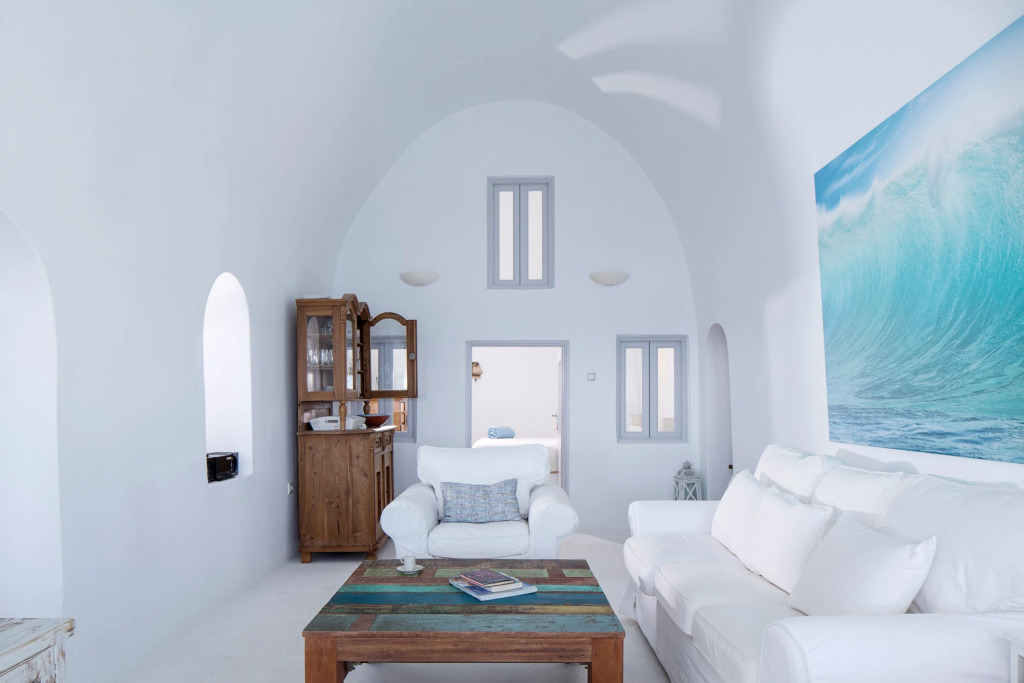 Villa Gaia, 3 bedroom villa with amazing views at Imerovigli