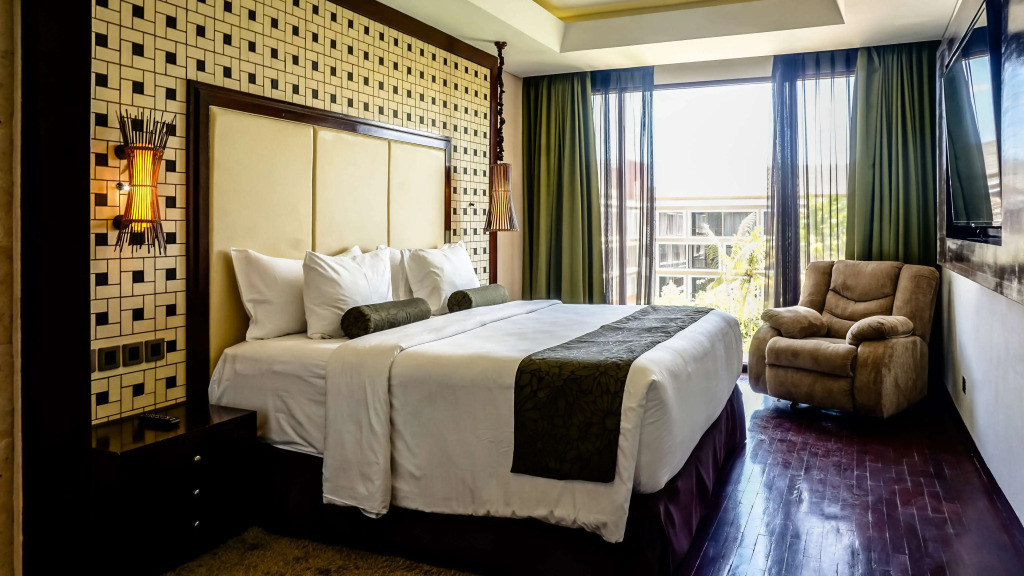 Двухместный люкс Presidential (двуспальная кровать) в Golden Tulip Jineng Resort Bali