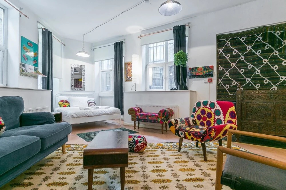 Delightful Bohemian Inspired Loft Space Shoreditch