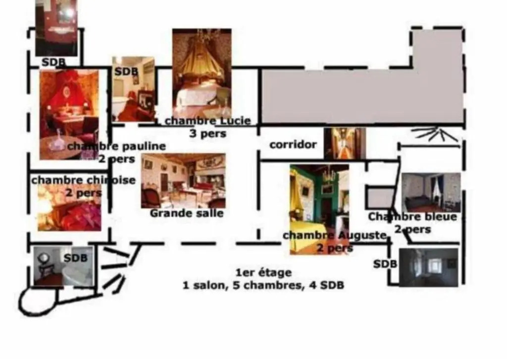 Chateau Dagel Exclusive rental 11 people