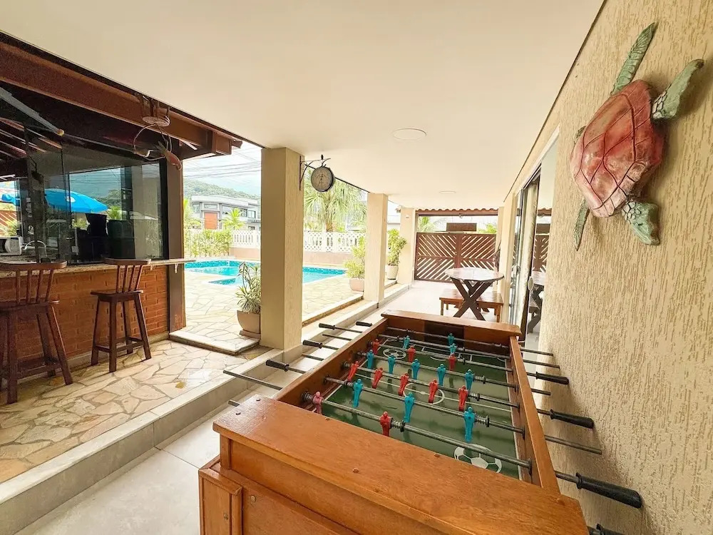Praia/Piscina com hidro /Pebolim/Sinuca e Wi-Fi