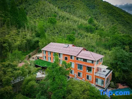 Anji Qingzhuyuan - Near Stream - Half-Air Pool - Elevator Room Viewing Guesthouse