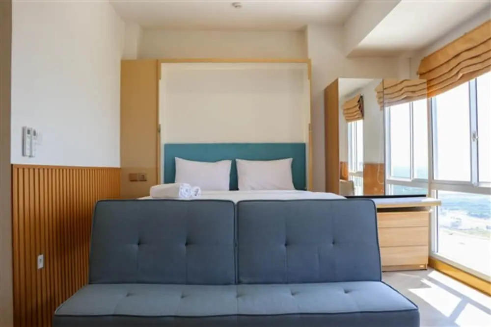 Simple And Cozy Studio Room At Tokyo Riverside Pik 2 Apartment