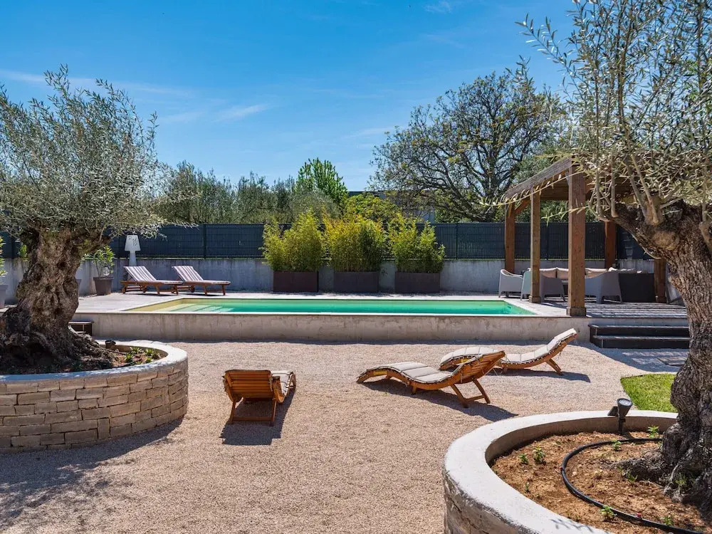 Nice Villa With Private Pool, Fenced Garden, Roofed Terrace, Near the Beach
