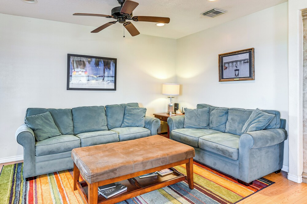 Intracoastal Views & Deck: Surfside Beach Home