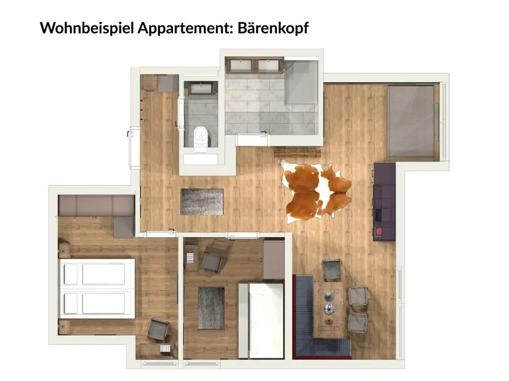 Cabin8 Alpine Flair Apartments