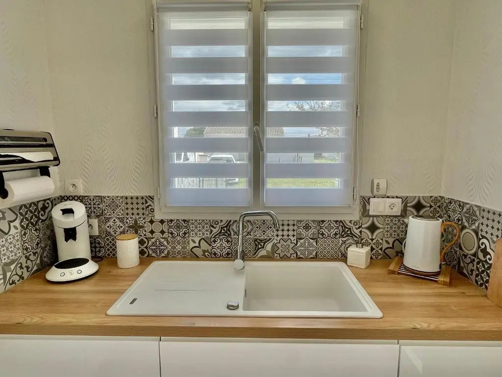 MAISON moderne 6 pers, jardin proche plage¢re