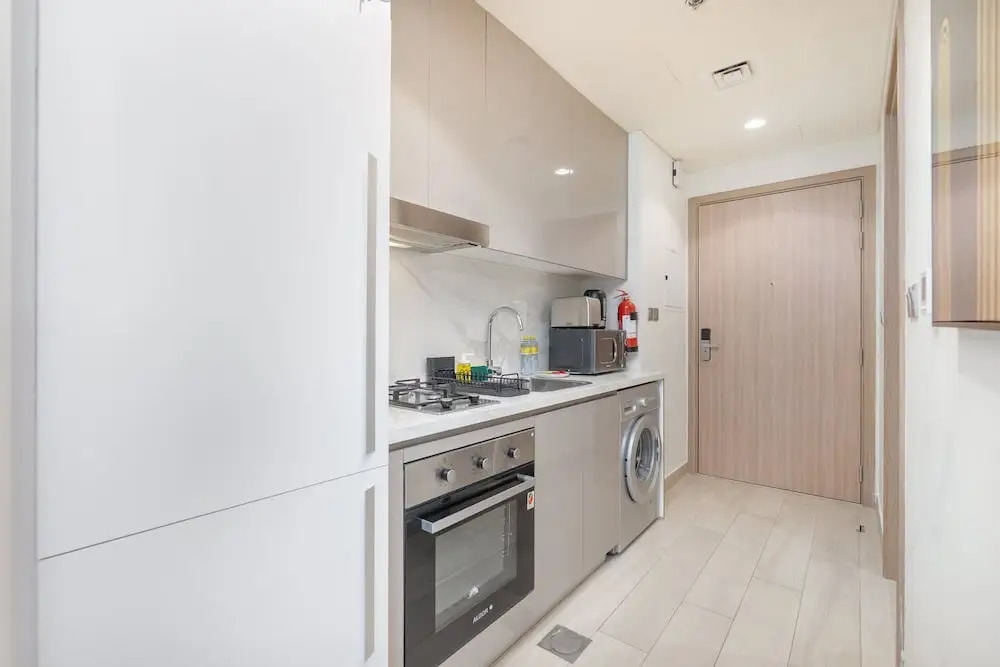 Elegant Studio With Garden in Meydan - Dubai