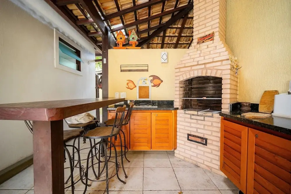 Bz90 Casa 200m da praia área gourmet