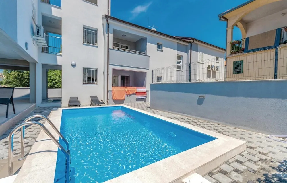 Beautiful Apartment in Biograd With 1 Bedrooms, Wifi and Outdoor Swimming Pool