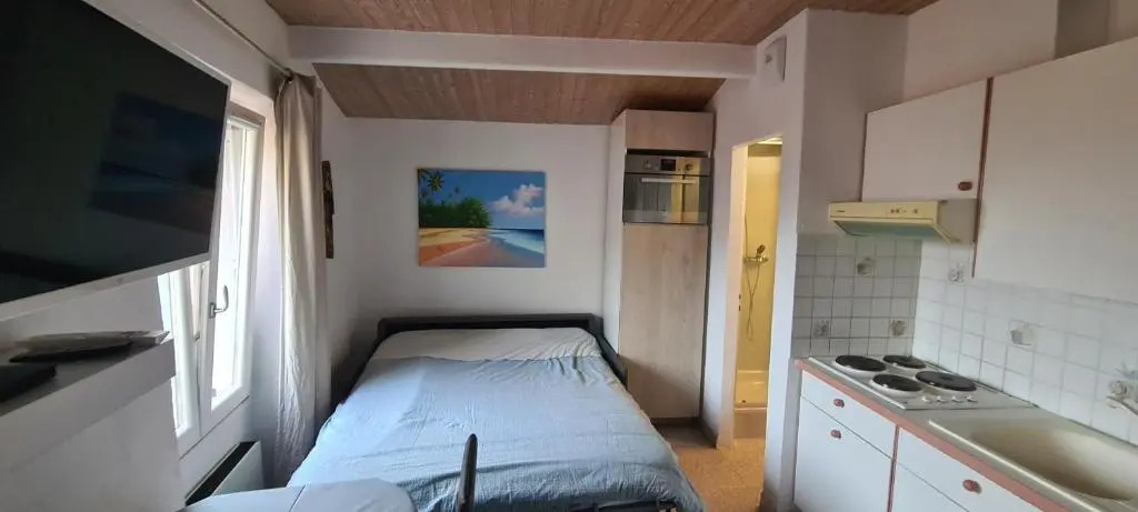 Rue du Vieux Château - Beau F2 avec Vue Mer Exceptionnelle - Refait a neuf