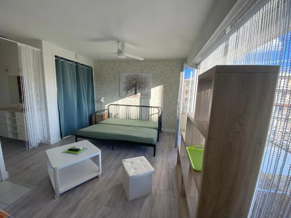Studio Amicie 27m2, balcon couvert, près centre-gare-cathédrale, wifi