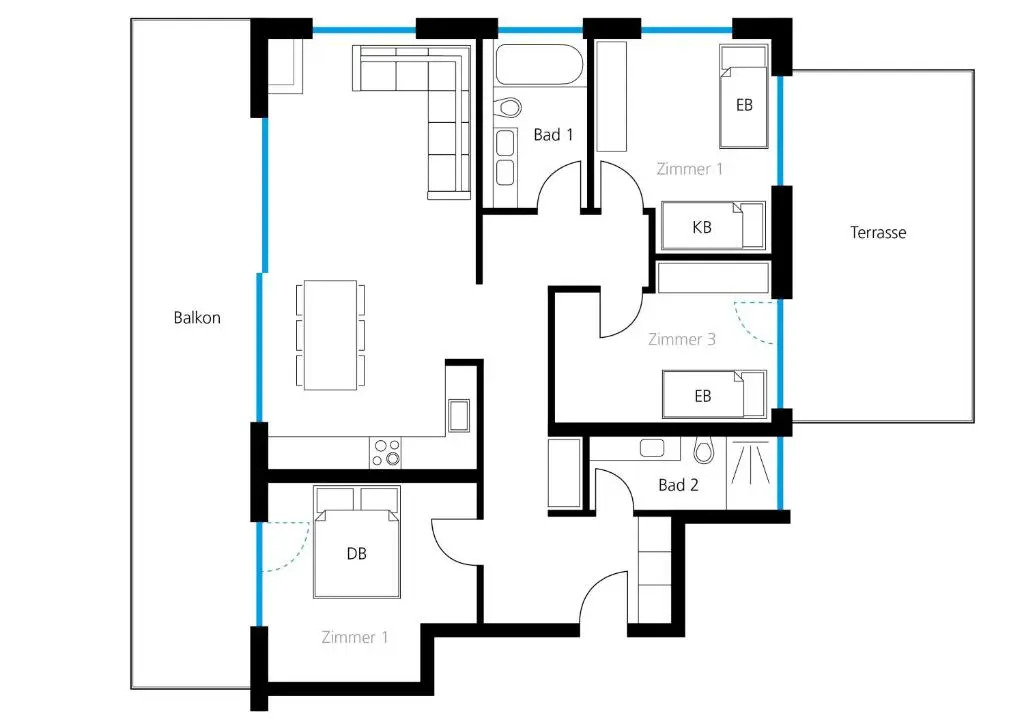 Am Heimberg Skilift - Mullers x Kandahar Suite
