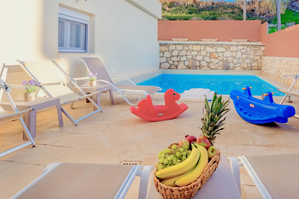 Thalassa Beachfront Villa with private pool