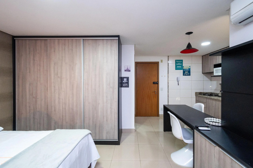 Flat Com Varanda No Setor Bueno   Th01403
