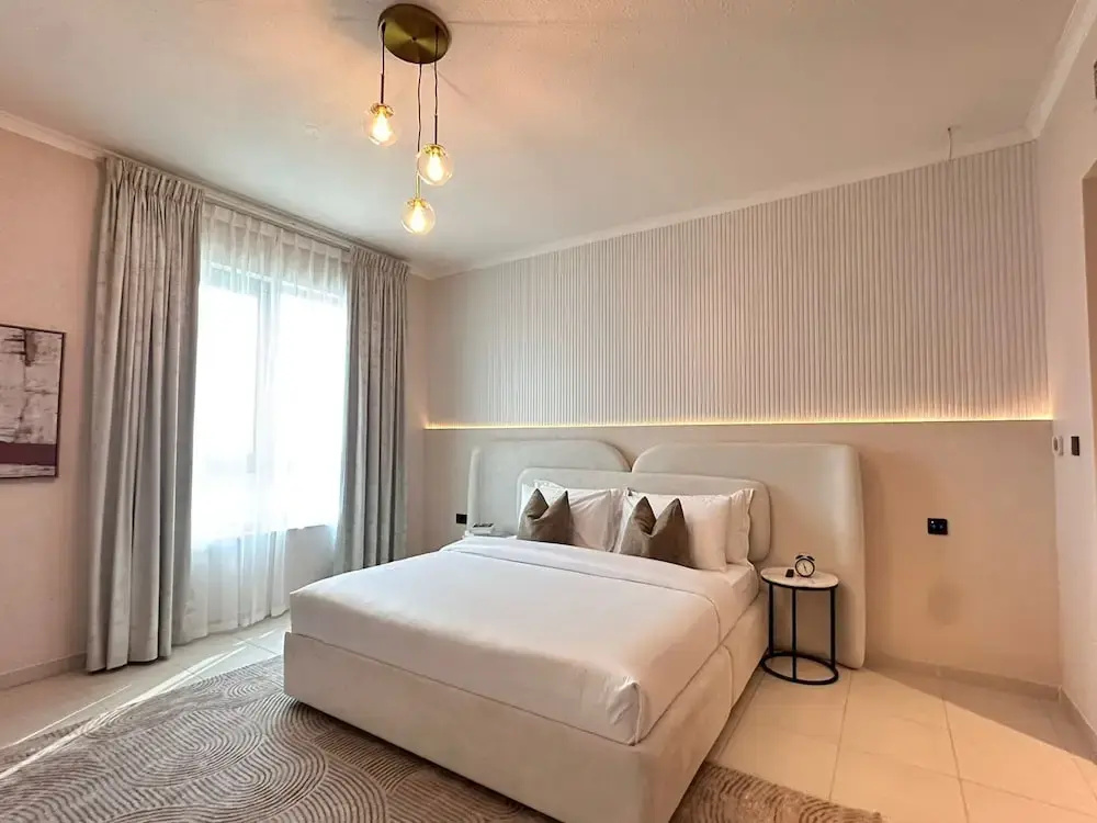 Durrani Homes - The Luxe 3br with Burj Khalifa and Fountain View - third room without partition
