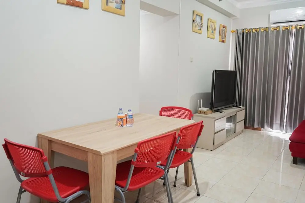 Relaxing 2BR with City View at Grand Palace Kemayoran Apartment