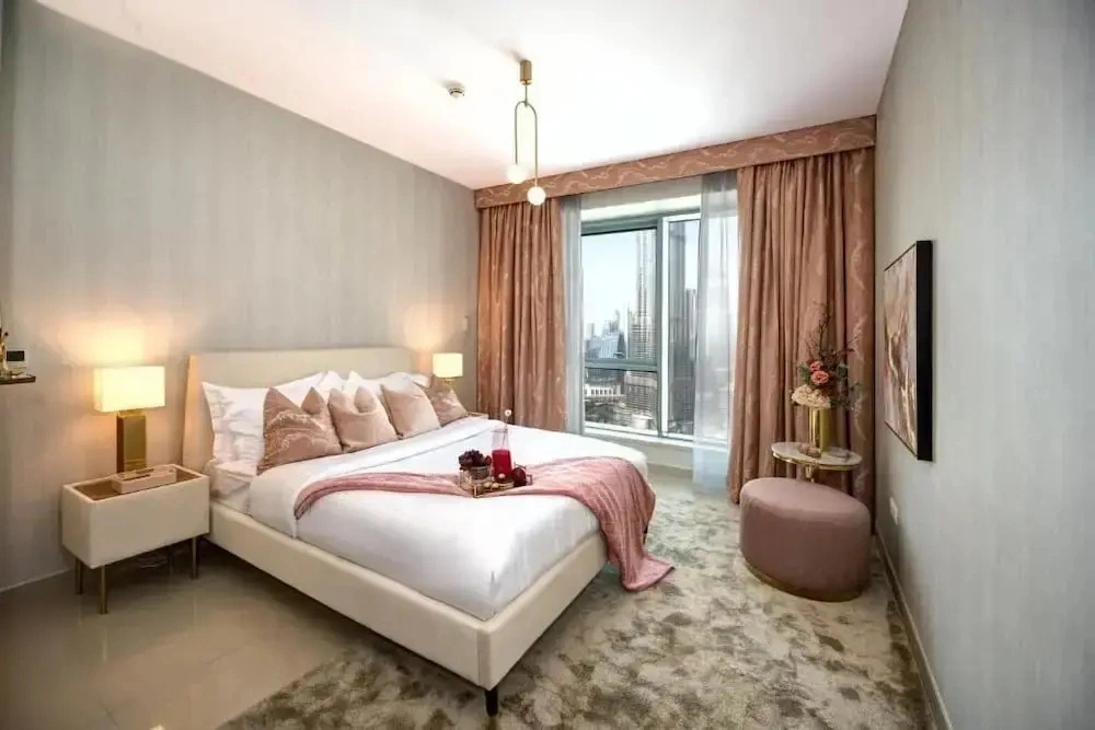 Durrani Homes - Designer 2BR Apt with stunning Burj Khalifa and Fountain View