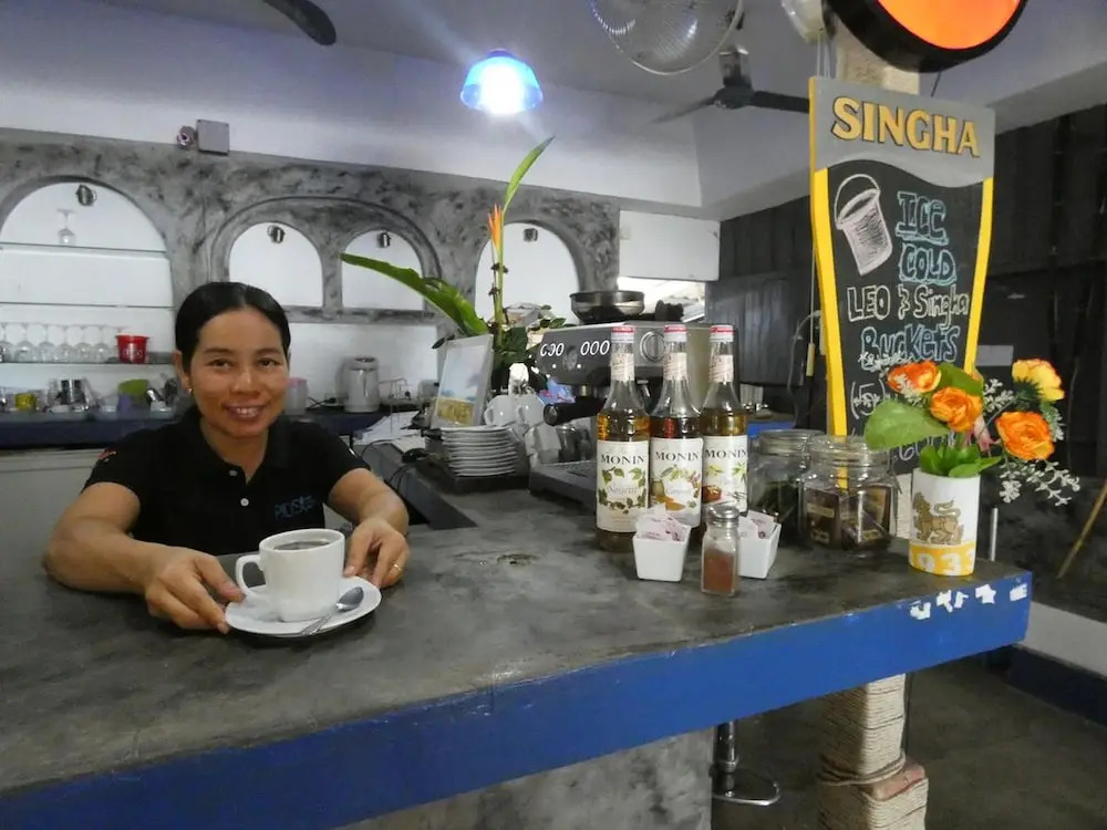 Asia Blue - Beach Hostel Hacienda - Single bed in 10-bed Dormitory Room