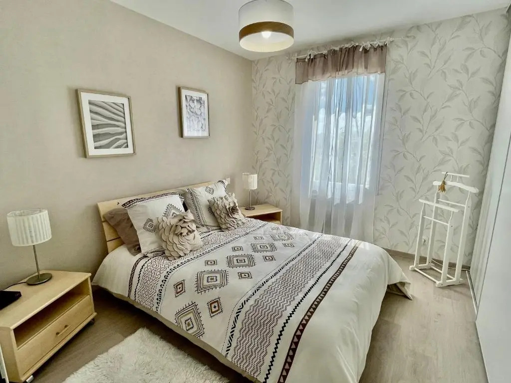 MAISON moderne 6 pers, jardin proche plage¢re