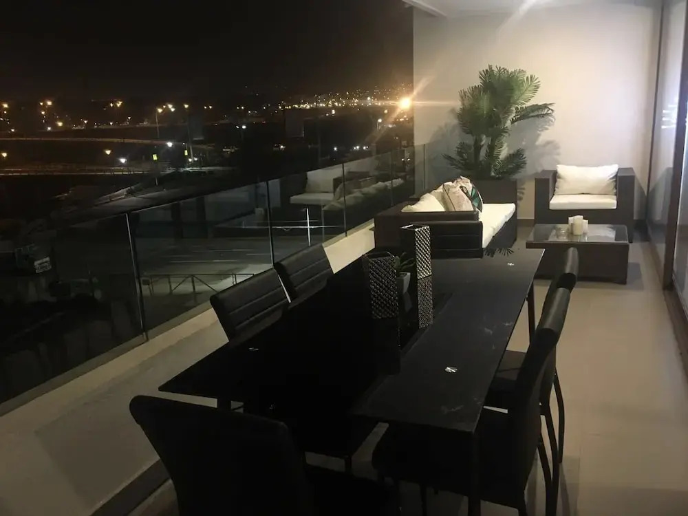 Departamento blanco en Las Condes