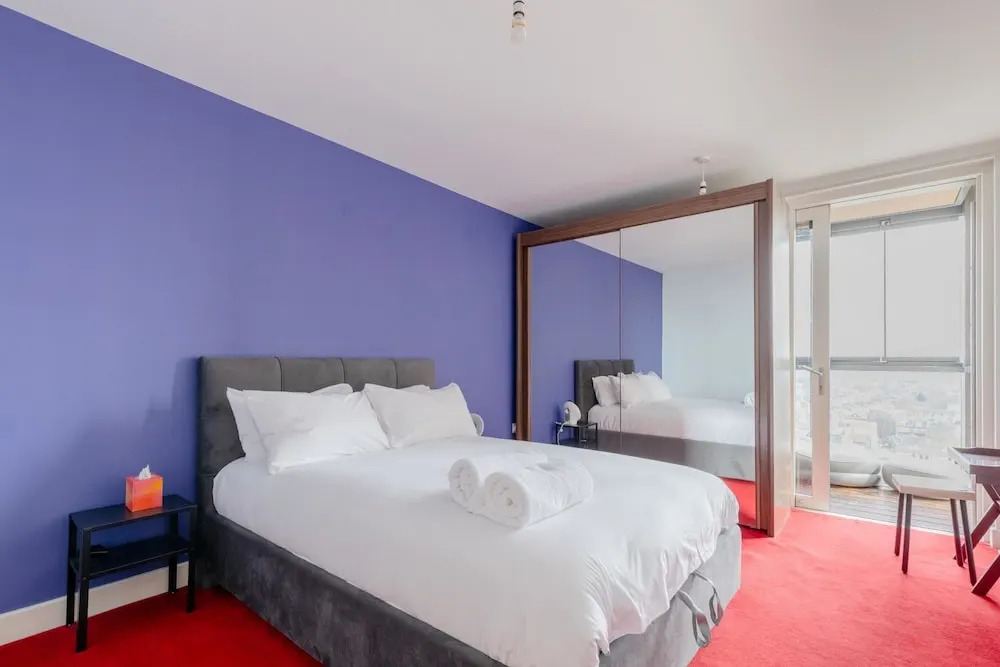 Quirky 1BD Flat W/gym & City Views Dalston!