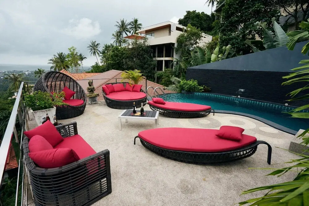 7 Bedroom Twin Sea View Villas Chaweng