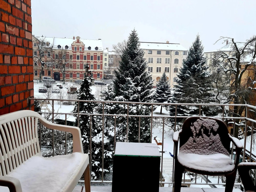 Cozy holiday apartment in Falkenstein with a fireplace