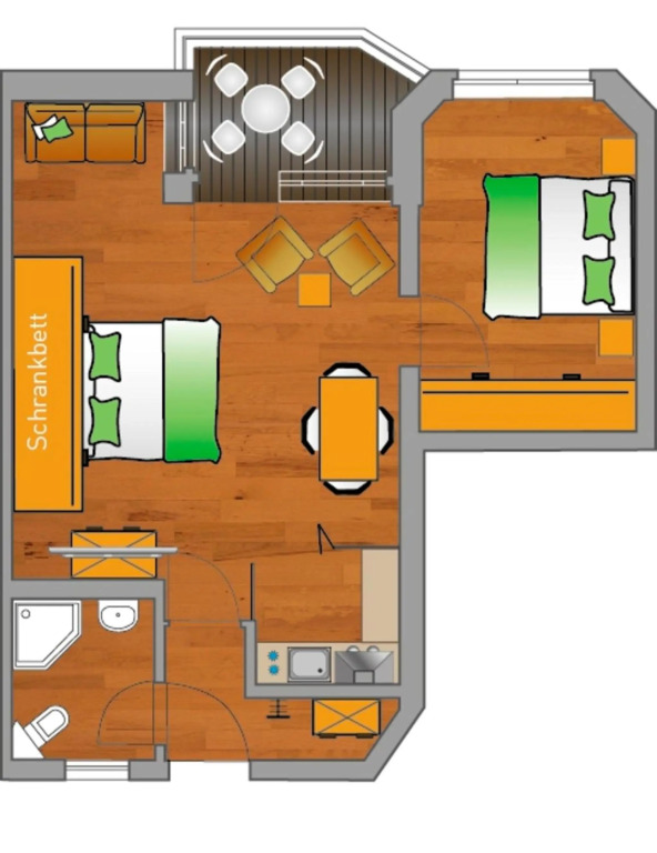 ancora Marina Haus 2 Nr 6, Typ 2