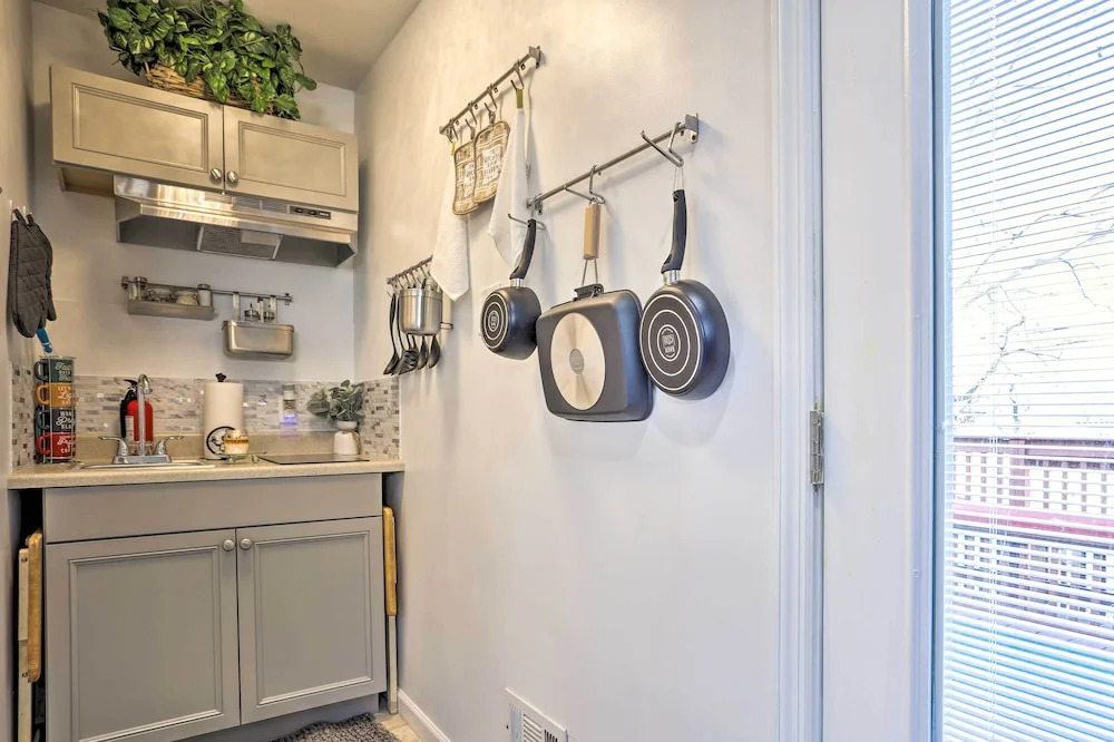 Central Elmont Studio w/ Great Outdoor Space!