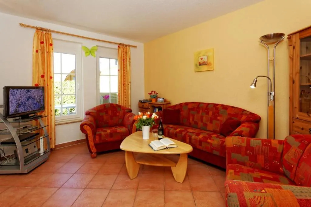 Ferienhaus am Eikboom - DHH2 mit Fasssauna