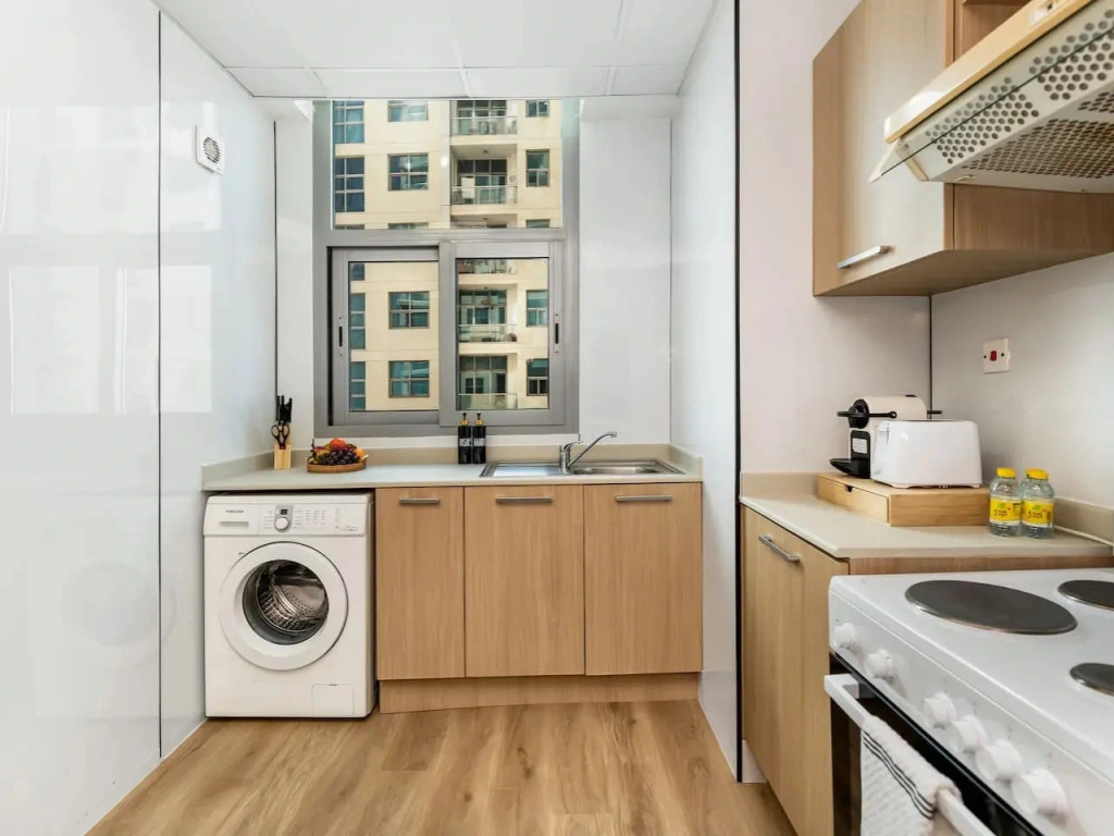 Квартира 16th Floor Marina 1BR Sleeps 8 Near Beach