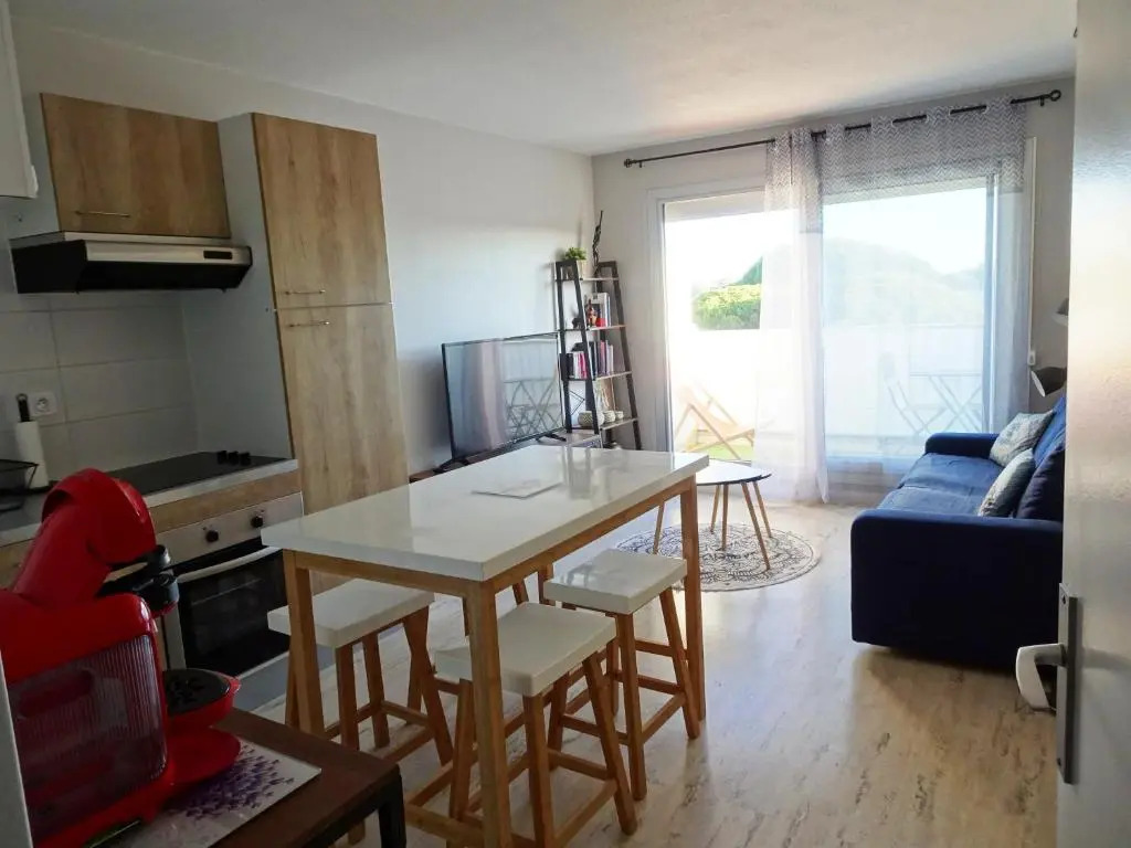 Port Camargue plage sud, Appartement P2 de 35m²