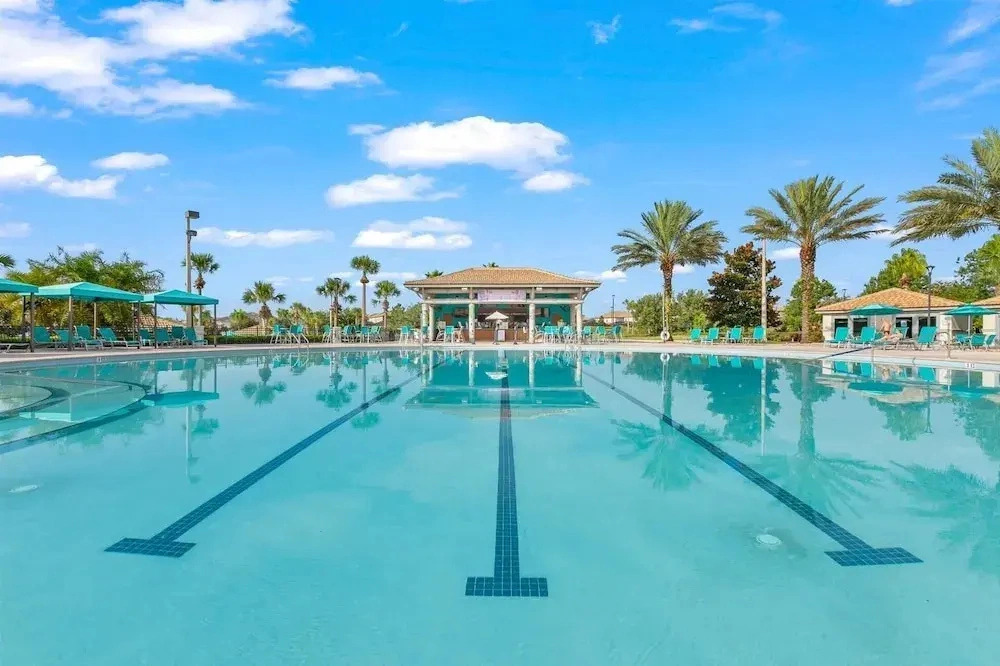 Championsgate Resort Vacation Pool & Spa Home With Resort Clubhouse Amenity Access 8 Bedroom Home
