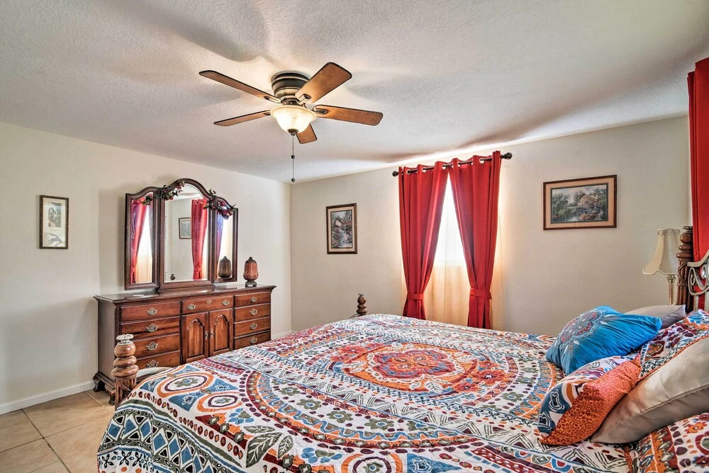 Walk to Gulf: Home w/ Boat Dock in Hudson!