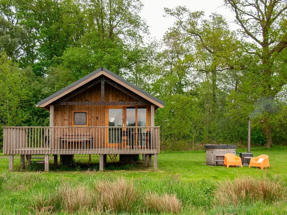 Wellness Lodge in Dutch Meadows With Hot Tub