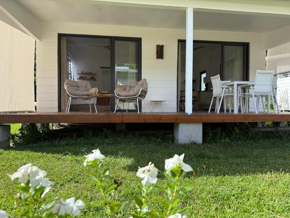Bungalow Moorea Tiki Lodge - 2 min from beach