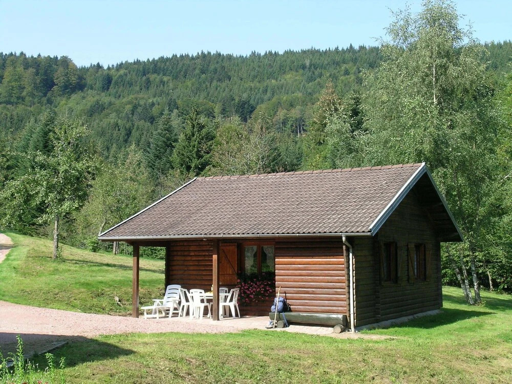 Wooden Chalet, Skiing in the Winter Season