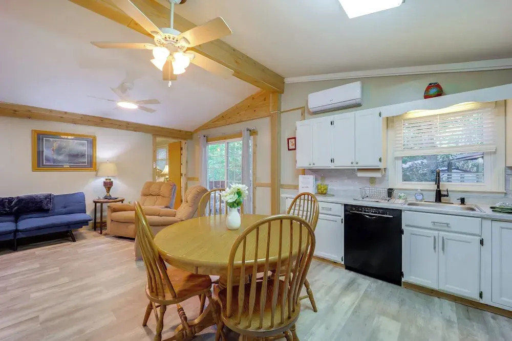 Community Perks! Mountain Home w/ Deck in Newland