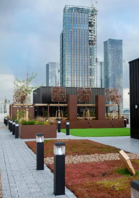 Sky Duplex-balcony-roof Terrace-parking