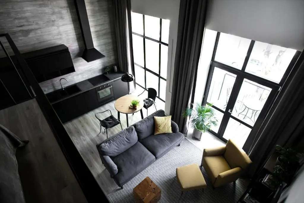 G - Owl Jazz -Modern loft type apartment 18 with big roof terrace and free private parking