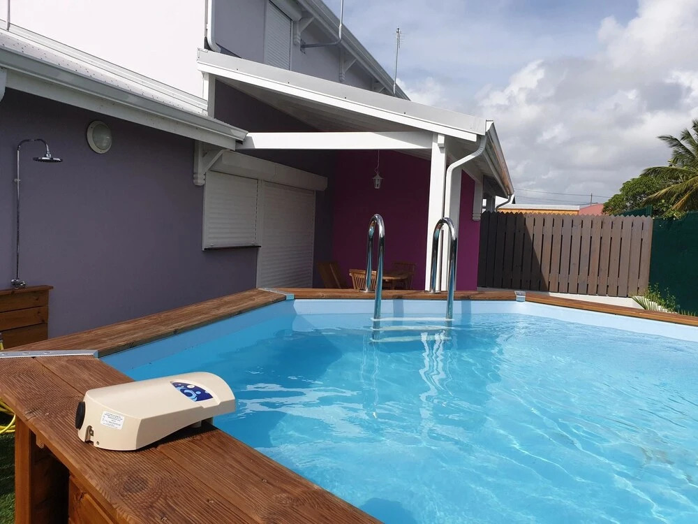 Villa With 3 Bedrooms in Le Moule, With Private Pool, Furnished Terrace and Wifi - 2 km From the Beach