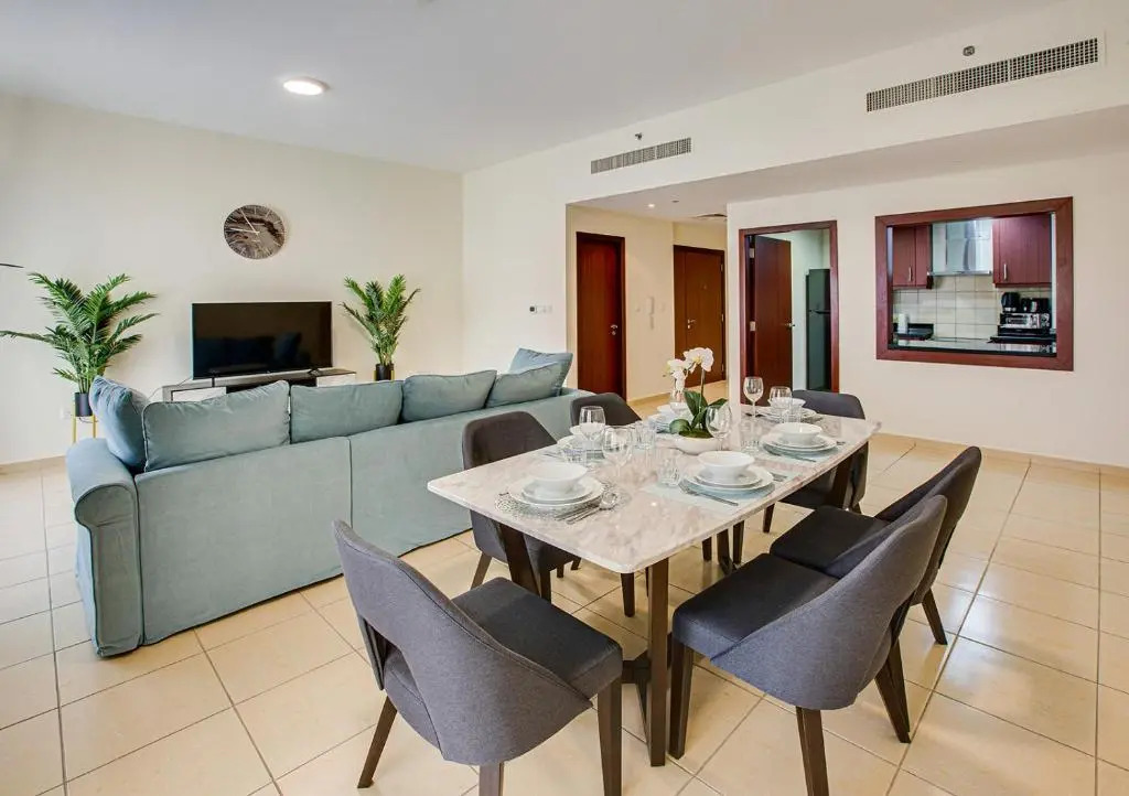 Apricus Holiday Homes -JBR Rimal 2BD in front of The Beach