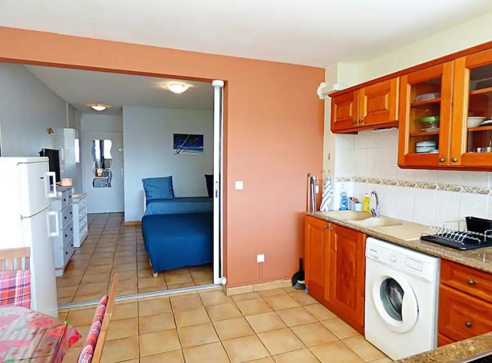 Studio in Les Trois-îlets, With Wonderful City View, Balcony and Wifi - 80 m From the Beach