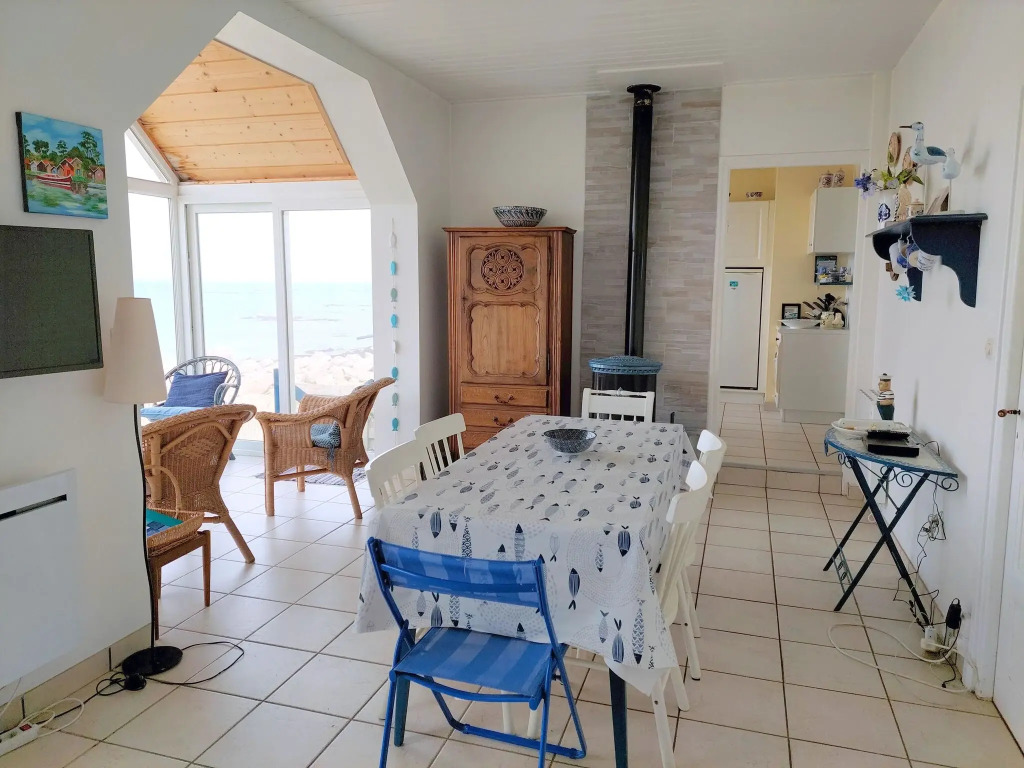 Fishermans House in Brittany by the Sea